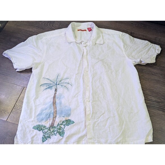 Havanera Men Button Up Shirt Size XXL Topical Hawaiian Short Sleeve (549) - Picture 1 of 3